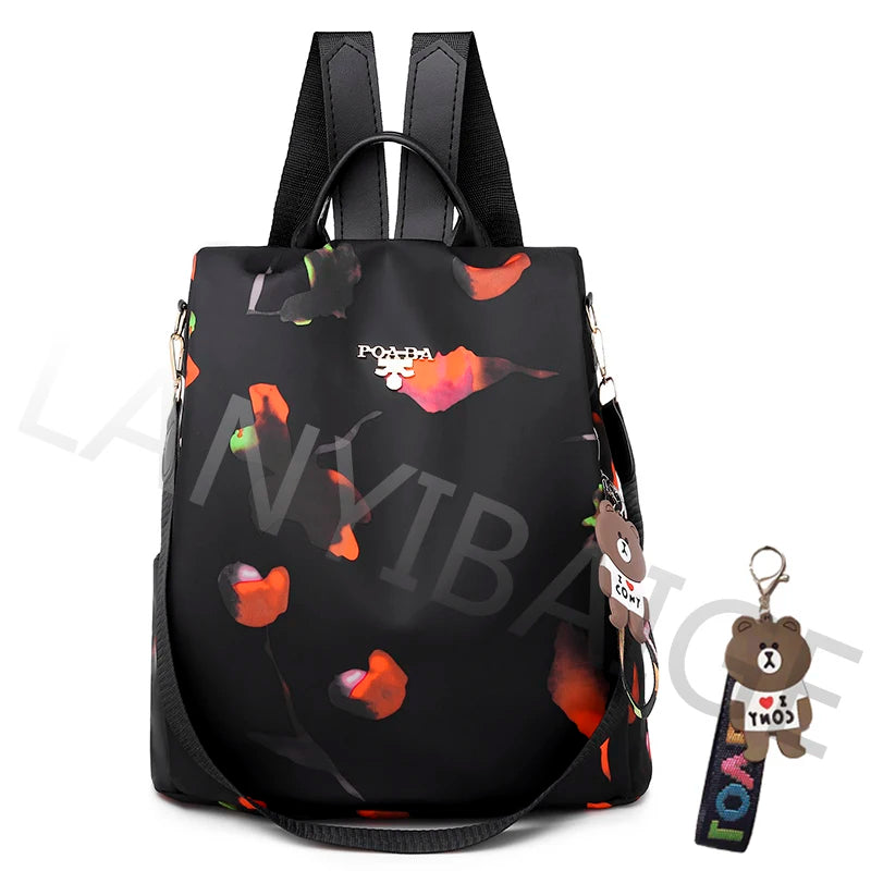 Women's Oxford Backpack with Organizer Pockets