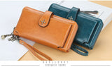 New Women Wallets Fashion Long PU Leather Top Quality Brand Card Holder Classic Female Purse Zipper Wallet For Women
