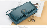 New Women Wallets Fashion Long PU Leather Top Quality Brand Card Holder Classic Female Purse Zipper Wallet For Women