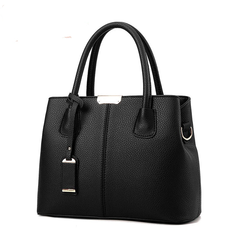 Luxury Women’s PU Leather Designer Tote – Versatile Fashion Shoulder Bag