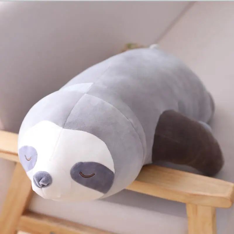 65-100cm Super Soft Stuffed Sloth Toy Plush Cute Sloths Soft Toy Animals Plushie Doll Pillow Birthday Gift