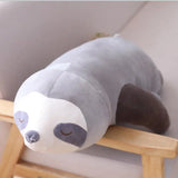 65-100cm Super Soft Stuffed Sloth Toy Plush Cute Sloths Soft Toy Animals Plushie Doll Pillow Birthday Gift