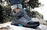 Waterproof Winter Leather Hiking Boots