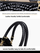 Hot Cow Skin Bag！ZOOLER Handmade Full Real Cow Leather Handbags Soft Skin Genuine Leather Bag Costly Women Fashion Bags #QS220