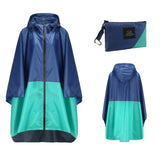 Women's Oversized Waterproof Rain Poncho – Windproof