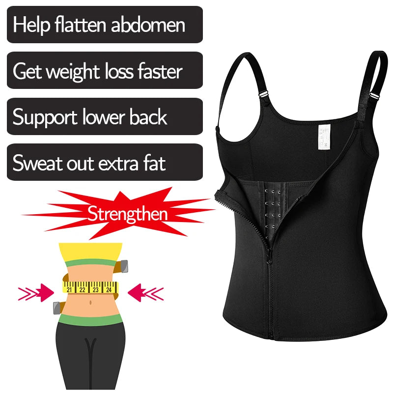 Women’s Neoprene Workout Sauna Vest