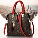 Elegant Tassel PU Leather Tote
