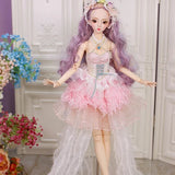 Special Price DBS Doll 1/3 BJD Mechanical Joint Body With Makeup Including Hair Eyes Clothes 62cm Height Girls Dream Fairy