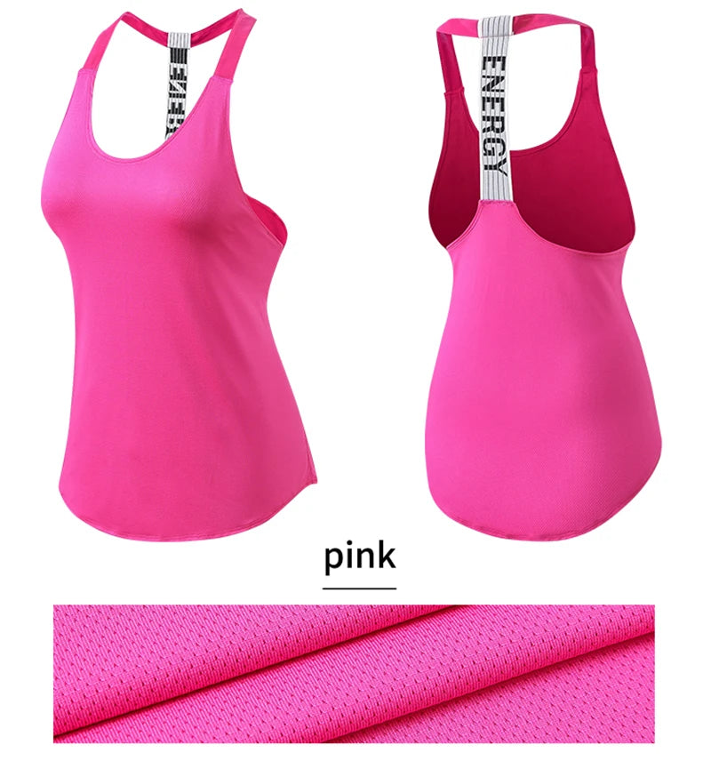 Women’s Open-Back Performance Gym Top