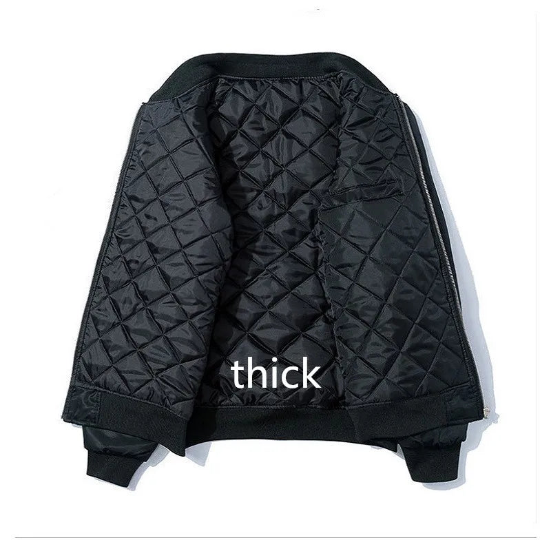 Gemini said Embroidered Dragon & Tiger Bomber Jacket