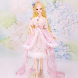 Special Price DBS Doll 1/3 BJD Mechanical Joint Body With Makeup Including Hair Eyes Clothes 62cm Height Girls Dream Fairy
