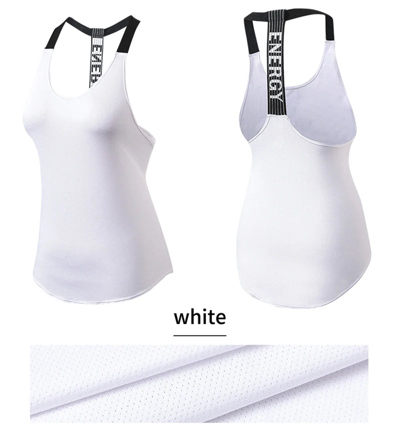 Women’s Open-Back Performance Gym Top