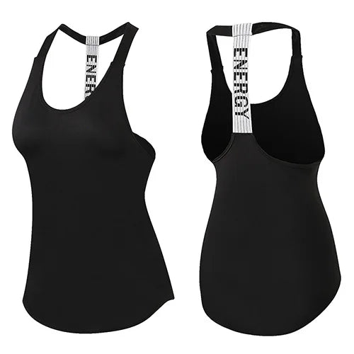 Women’s Open-Back Performance Gym Top