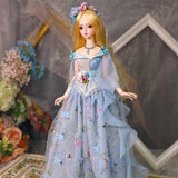 Special Price DBS Doll 1/3 BJD Mechanical Joint Body With Makeup Including Hair Eyes Clothes 62cm Height Girls Dream Fairy
