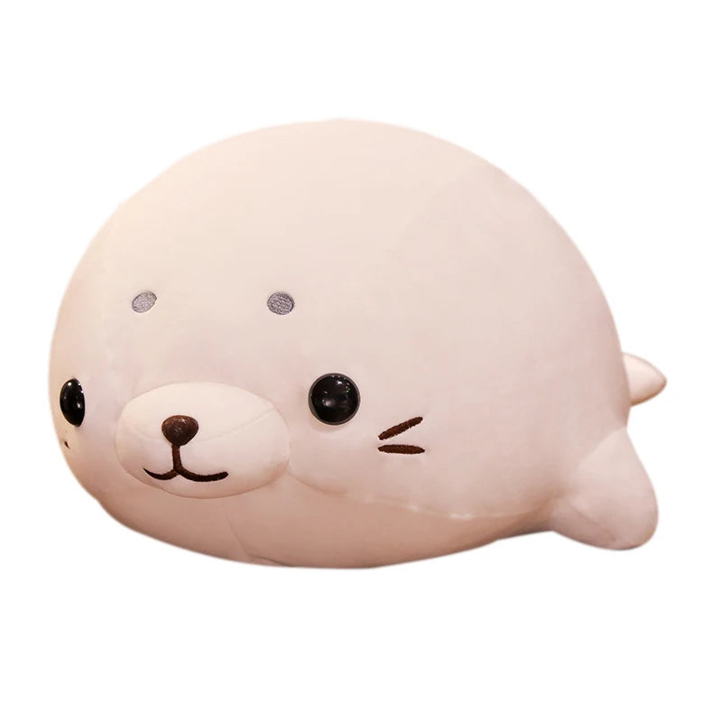 Kawaii Seal Plush Pillow Toy | 50–60cm Marine Animal Doll