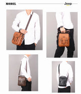 Professional Leather Business Messenger Bag