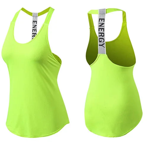 Women’s Open-Back Performance Gym Top
