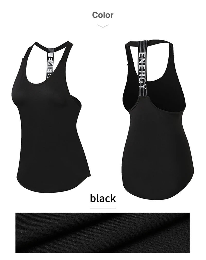 Women’s Open-Back Performance Gym Top