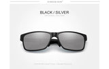 KINGSEVEN Men Polarized Sunglasses Aluminum Magnesium Sun Glasses Driving Glasses Rectangle Shades For Men Oculos masculino Male