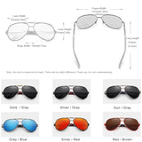 KINGSEVEN Vintage Polarized Pilot Sunglasses for Men
