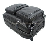 Fashion Multi-Function Full Grain Genuine Leather Travel Bag Men's Leather Luggage Travel Bag Duffle Bag Large Tote Weekend Bag