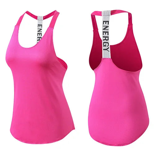 Women’s Open-Back Performance Gym Top