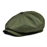 BOTVELA Newsboy Cap – Unisex Cotton Baker Boy Hat
