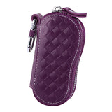 Genuine Leather Keychain Holder Organizer Wallet EDC Case Car Automobie Key Pouch Men Women Housekeeper Keys Bag