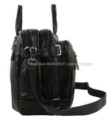 Fashion Multi-Function Full Grain Genuine Leather Travel Bag Men's Leather Luggage Travel Bag Duffle Bag Large Tote Weekend Bag
