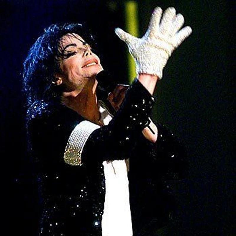 Michael Jackson Sequin Performance Jacket & Glove