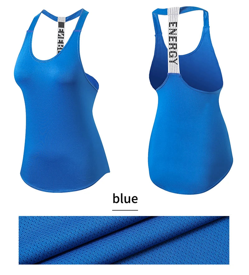 Women’s Open-Back Performance Gym Top