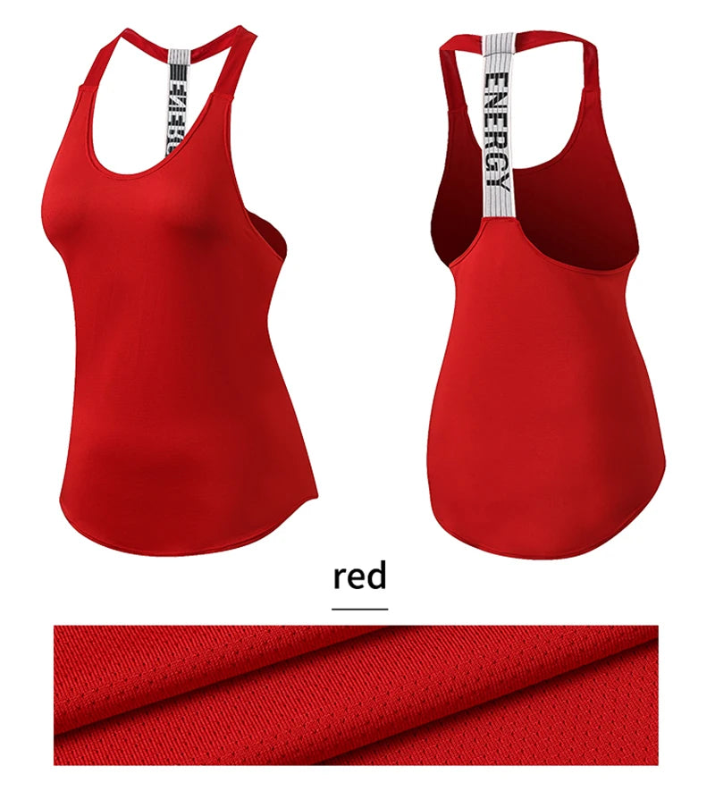 Women’s Open-Back Performance Gym Top
