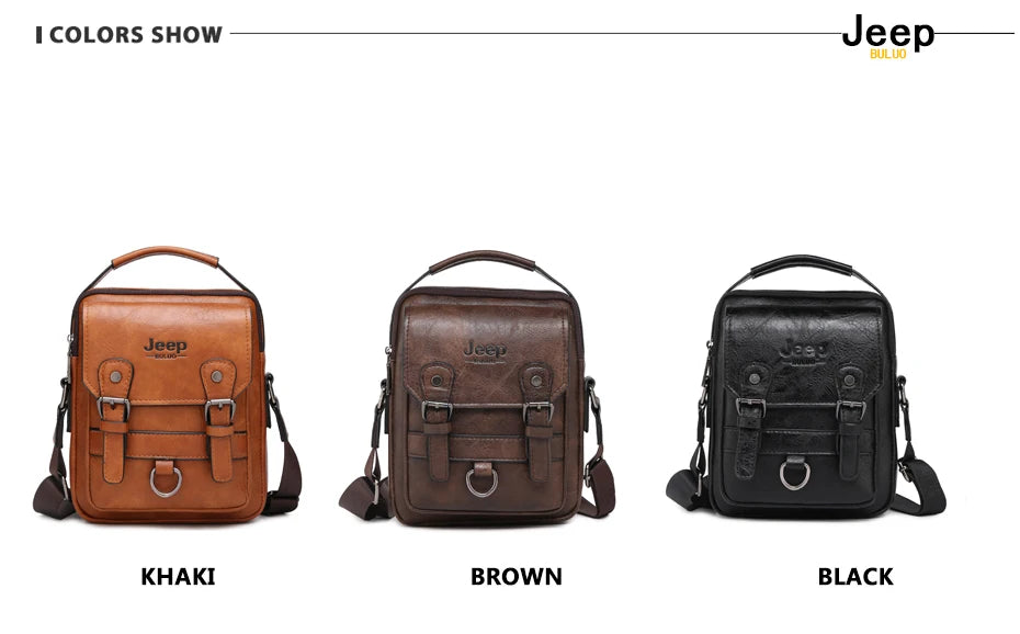Professional Leather Business Messenger Bag