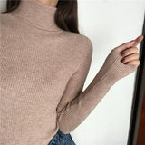 Women’s Ribbed Turtleneck Sweater