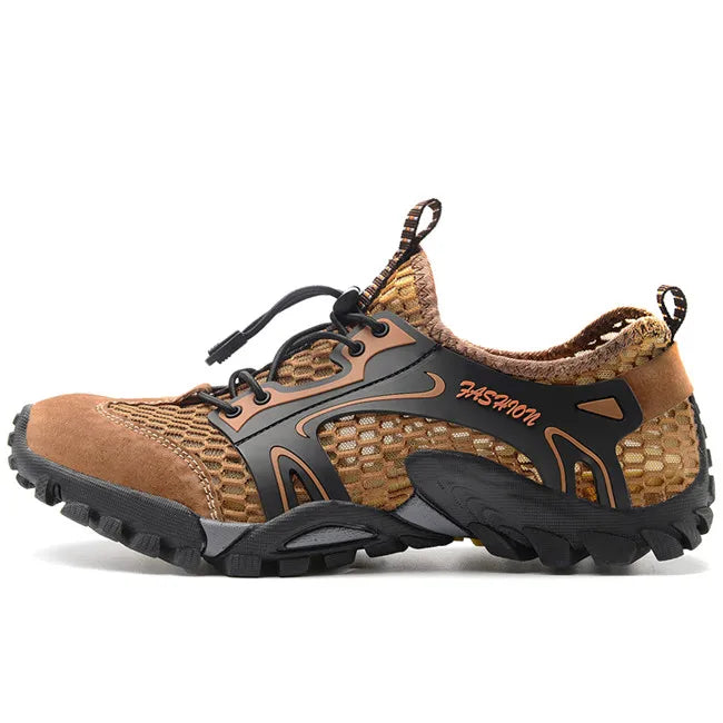 MIXIDELAI Men's Air Mesh Casual Sneakers — Breathable, Lightweight, Anti-Odor