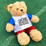 Football Star Plush Teddy Bear Doll | Kids & Fans Gift