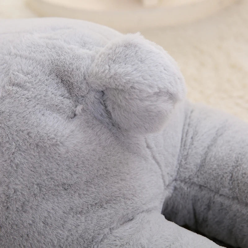 Lovely Giant Animal 90cm 120cm Soft Cartoon Big Ear Bunny Plush Toy Rabbit Stuffed Pillow Girl Gift
