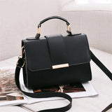 Retro Women Handbag Ladies Crossbody Messenger Bags High Quality PU Leather Female Flap Shoulder Bag New Arrival