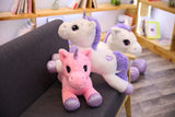 25-100CM Giant Size Unicorn Plush Toy Soft Stuffed Cartoon Unicorn Dolls Animal Horse High Quality Birthday Gift