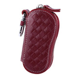 Genuine Leather Keychain Holder Organizer Wallet EDC Case Car Automobie Key Pouch Men Women Housekeeper Keys Bag