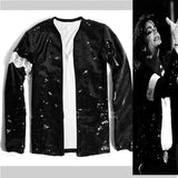Michael Jackson Sequin Performance Jacket & Glove