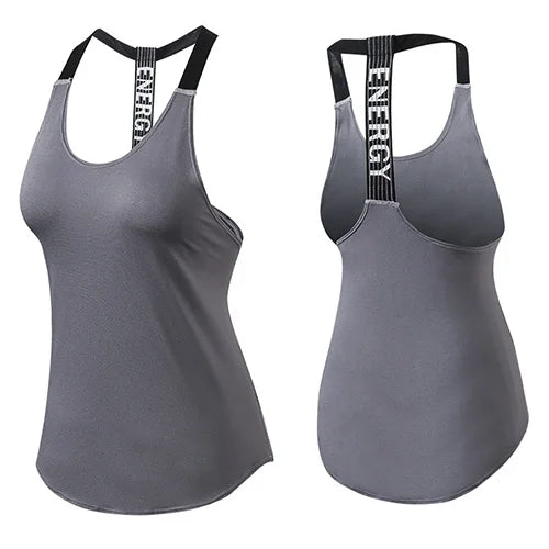 Women’s Open-Back Performance Gym Top