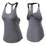 Women’s Open-Back Performance Gym Top