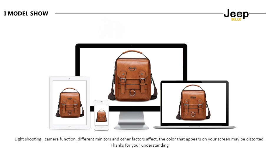Professional Leather Business Messenger Bag
