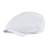 BOTVELA Newsboy Cap – Unisex Cotton Baker Boy Hat