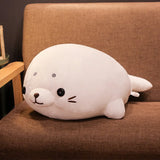 Adorable Sea Lion Plush Stuffed Animal Pillow Toy