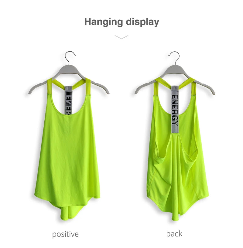 Women’s Open-Back Performance Gym Top