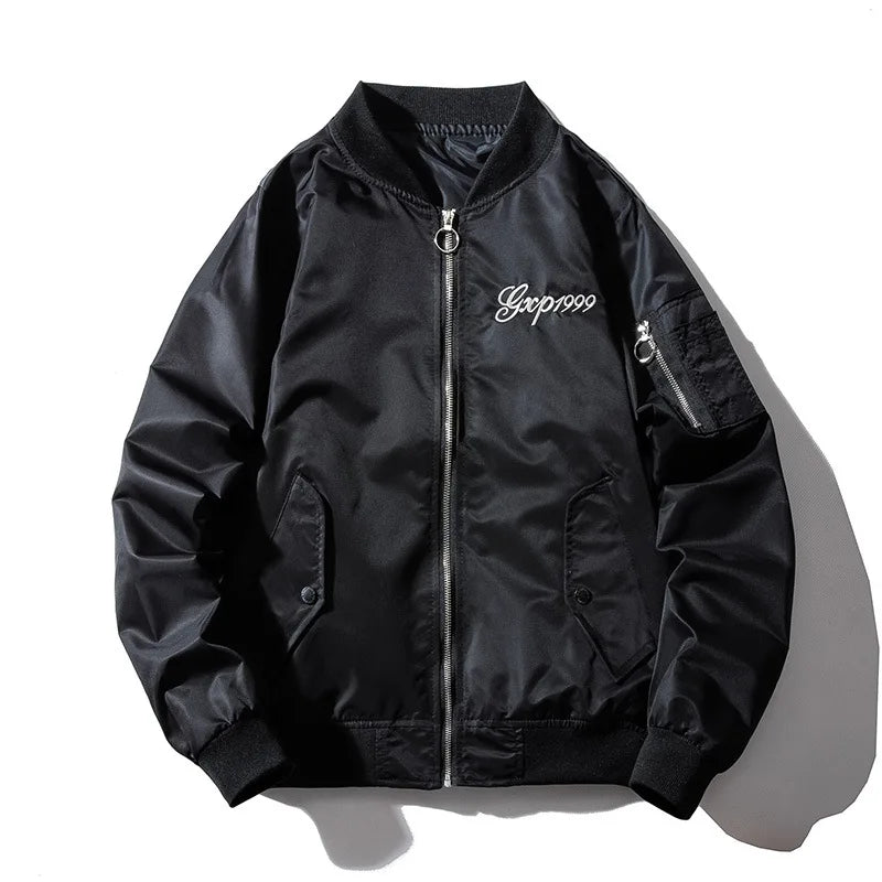 Gemini said Embroidered Dragon & Tiger Bomber Jacket
