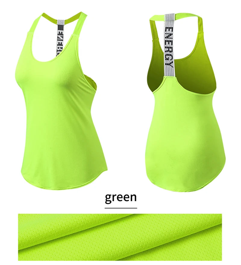 Women’s Open-Back Performance Gym Top