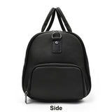 Natural Cowskin Travel Bags Waterproof Men's Leather Overnight Bag Handbag For Plane Luggage Men Male Weekend Bag Business 55cm